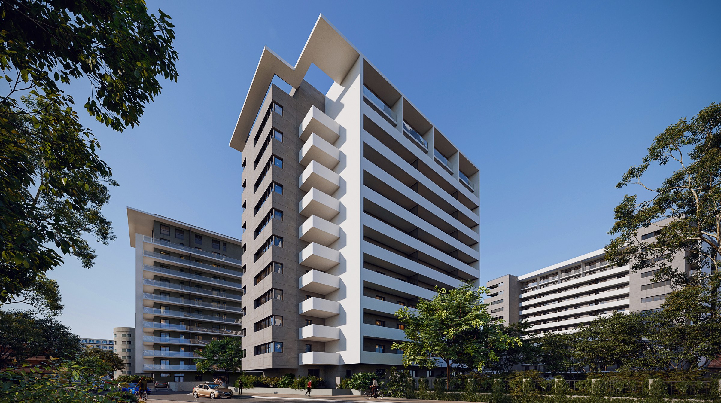 Avrig Park Residence – Faza 2, apartamente noi în București, Sector 2 (randare)